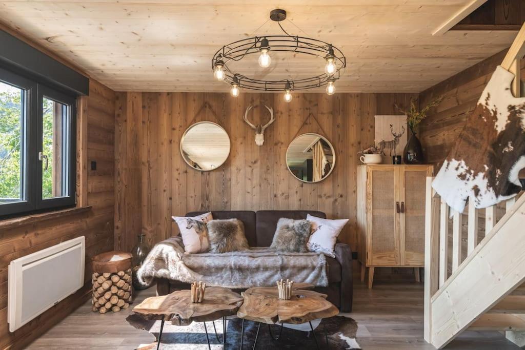 ג'רארדמר Charmant Chalet Cosy & Paisible En Pleine Nature - Refuge Idyllique Pour 5P מראה חיצוני תמונה