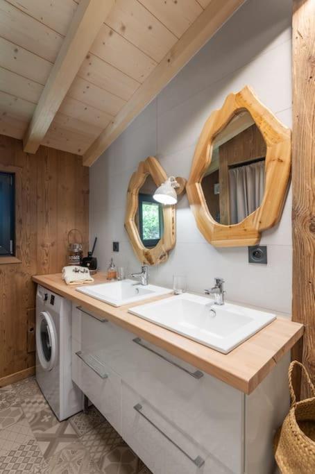 ג'רארדמר Charmant Chalet Cosy & Paisible En Pleine Nature - Refuge Idyllique Pour 5P מראה חיצוני תמונה